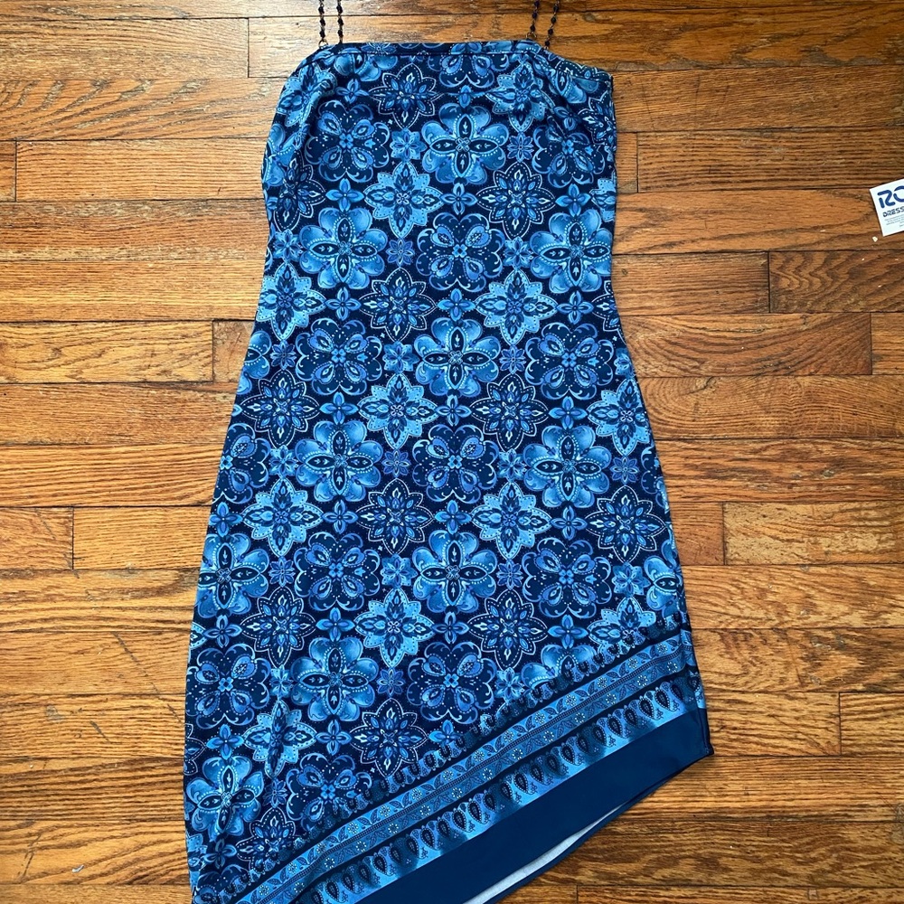 younique dress with asymmetrical hem